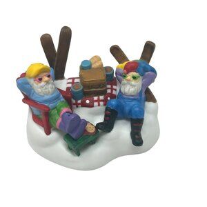 Department 56 - North Pole Series -  "Ski Bums" - Vintage from 1999‎